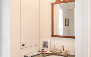 half bath at Sunset Farm Stay in Crozet Virginia