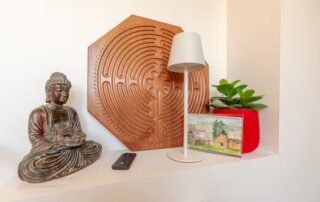 decor in bedroom #4 at Sunset Farm vacation rental in Crozet Virginia