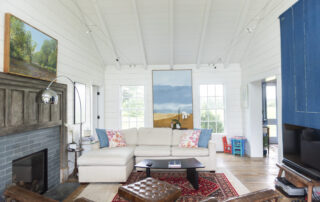 Living Room at Sunset Farm Stay vacation rental in Crozet Virginia