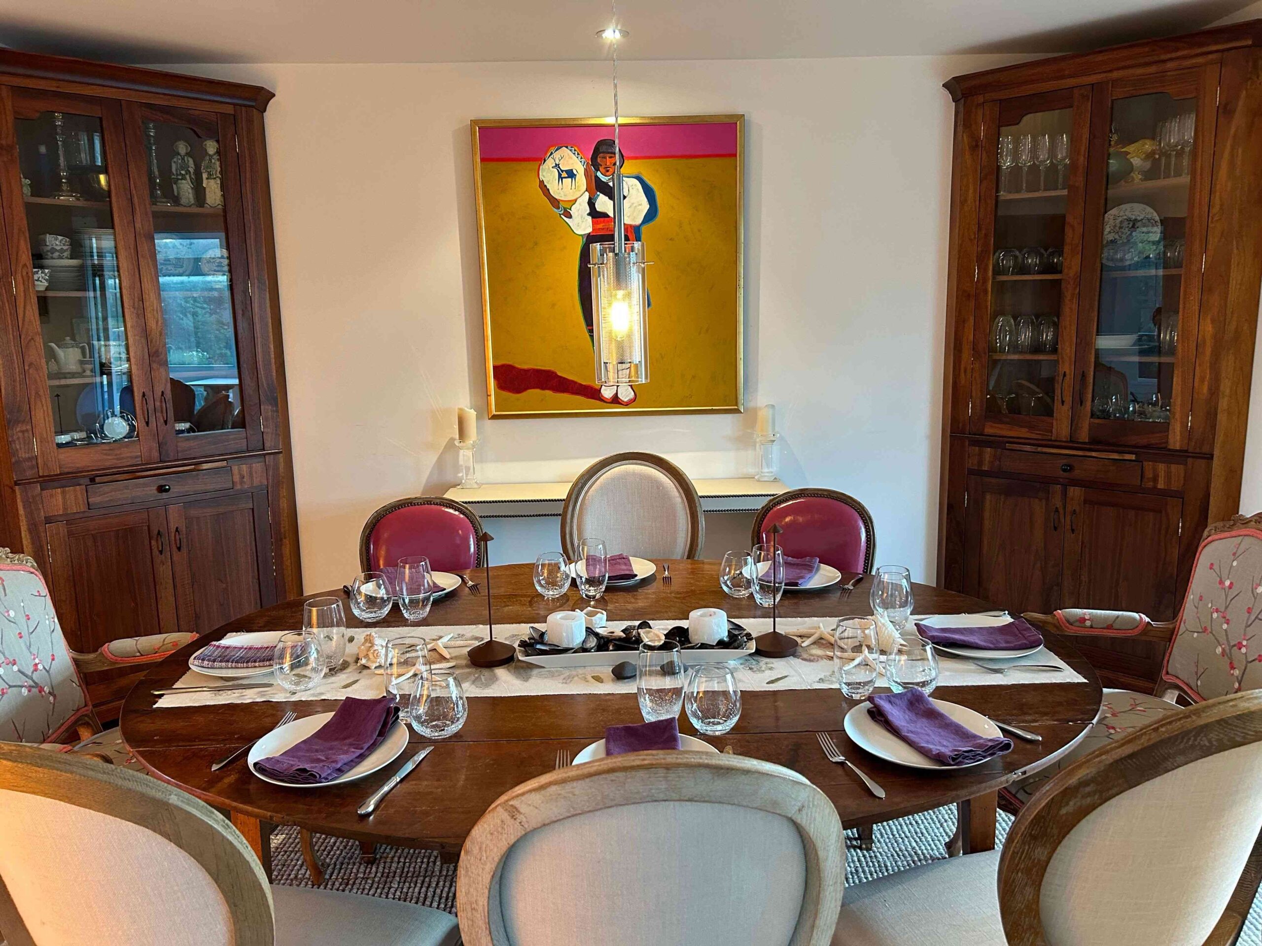 fine dining at Sunset Farm Bed and Breakfast