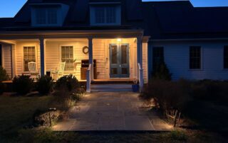 Easy keyless entry for guests at Sunset Farm Stay vacation rental in Crozet VA