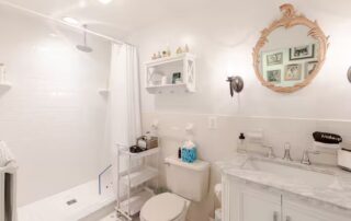 Second Floor Bath at Sunset Farm Stay vacation rental in Crozet Virginia